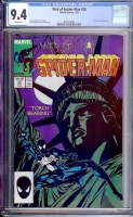 Web of Spider-Man #28 CGC 9.4 w