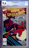 Web of Spider-Man #49 CGC 9.6 w