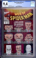 Web of Spider-Man #52 CGC 9.4 w