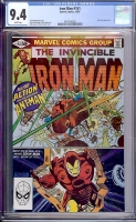 Iron Man #151 CGC 9.4 w