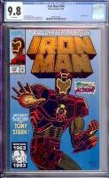 Iron Man #290 CGC 9.8 w