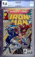 Iron Man #292 CGC 9.6 w