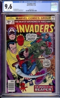Invaders #10 CGC 9.6 w