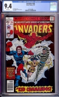 Invaders #28 CGC 9.4 w