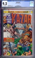 Ka-Zar #8 CGC 9.2 ow