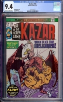 Ka-Zar #15 CGC 9.4 ow/w