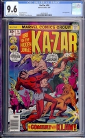 Ka-Zar #16 CGC 9.6 ow/w