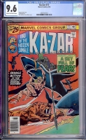 Ka-Zar #17 CGC 9.6 cr/ow