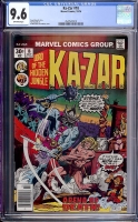 Ka-Zar #18 CGC 9.6 ow
