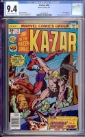 Ka-Zar #20 CGC 9.4 ow/w