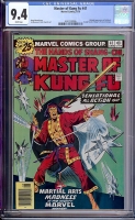 Master of Kung Fu #41 CGC 9.4 w