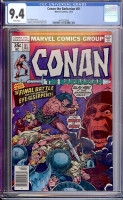 Conan The Barbarian #81 CGC 9.4 w