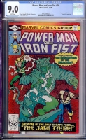 Power Man And Iron Fist #66 CGC 9.0 w