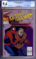 Web of Spider-Man #71 CGC 9.6 w