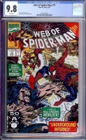 Web of Spider-Man #77 CGC 9.8 w