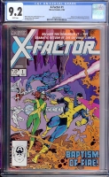 X-Factor #1 CGC 9.2 w