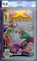 X-Factor #20 CGC 9.4 w