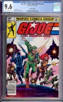 G.I. Joe, A Real American Hero #4 CGC 9.6 ow/w Newsstand Edition