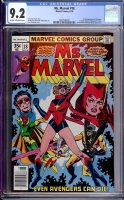 Ms. Marvel #18 CGC 9.2 ow/w