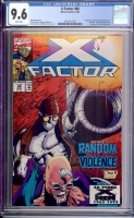 X-Factor #88 CGC 9.6 w
