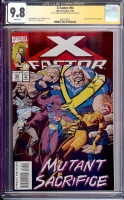 X-Factor #94 CBCS 9.8 w SCOTT LOBDELL AUTHENTICATED AUTOGRAPH