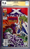 X-Factor #95 CGC 9.6 w SCOTT LOBDELL AUTHENTICATED AUTOGRAPH