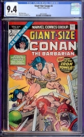 Giant-Size Conan #3 CGC 9.4 ow/w