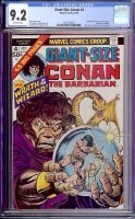 Giant-Size Conan #4 CGC 9.2 ow