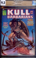 Kull and the Barbarians #1 CGC 9.2 w Mass. Copy