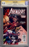 Avengers #500 CGC 9.8 w CGC Signature SERIES