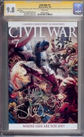 Civil War #7 CGC 9.8 w CGC Signature SERIES
