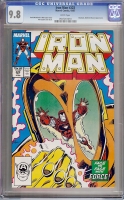 Iron Man #223 CGC 9.8 w