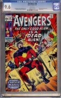 Avengers #89 CGC 9.6 w