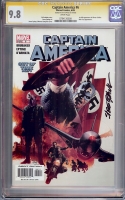 Captain America #6 CGC 9.8 w CGC Signature SERIES