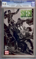Siege: Young Avengers #1 CGC 9.8 w Sketch Cover