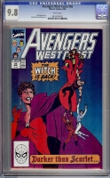 Avengers West Coast #56 CGC 9.8 w