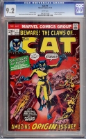 Cat #1 CGC 9.2 w