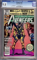Avengers #213 CGC 9.8 w