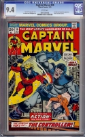 Captain Marvel #30 CGC 9.4 w