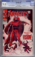 Avengers #57 CGC 9.0 ow/w
