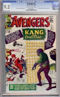 Avengers #8 CGC 9.2 ow/w