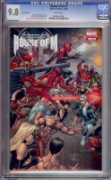 House of M #7 CGC 9.8 w Variant Cover