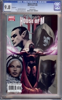 House of M #6 CGC 9.8 w Variant Cover
