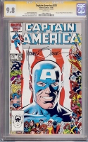 Captain America #323 CGC 9.8 w CGC Signature SERIES