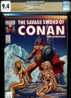 Savage Sword of Conan #100 CGC 9.4 ow/w Mass. Copy