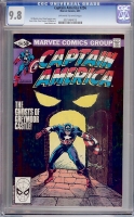 Captain America #256 CGC 9.8 ow/w