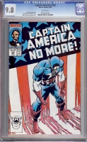 Captain America #332 CGC 9.8 w
