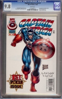 Captain America Vol 2 #1 CGC 9.8 w