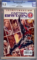Captain Britain and MI: 13 #1 CGC 9.8 w