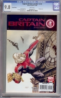 Captain Britain and MI: 13 #5 CGC 9.8 w Variant Edition